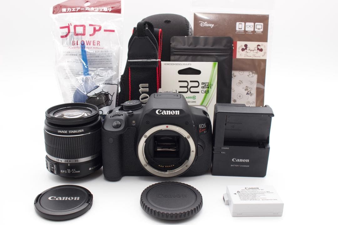 Canon EOS Kiss X7i レンズキット　スマホ転送　カメラケース付き