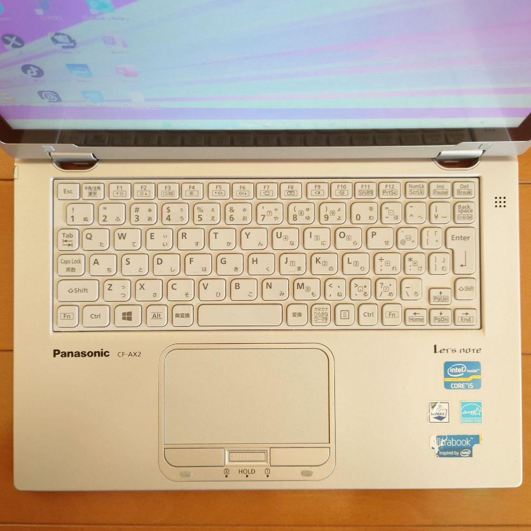 設定済み✨️レッツノート✨️CF-AX2✨️タッチパネル✨️Win11＆オフィス