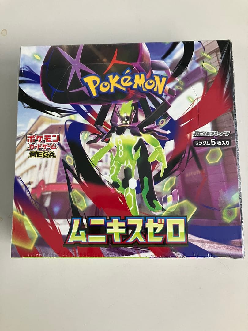 【シュリンク付き未開封】ポケモンカード ムニキスゼロ 1BOX