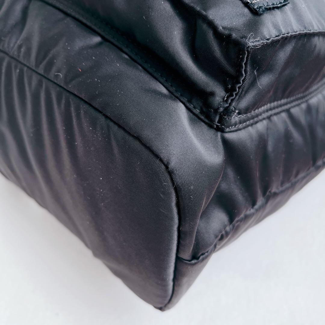 希少 ポーター タンカー トートバッグ 黒 肩掛け A4収納 廃盤 ビジネス通勤