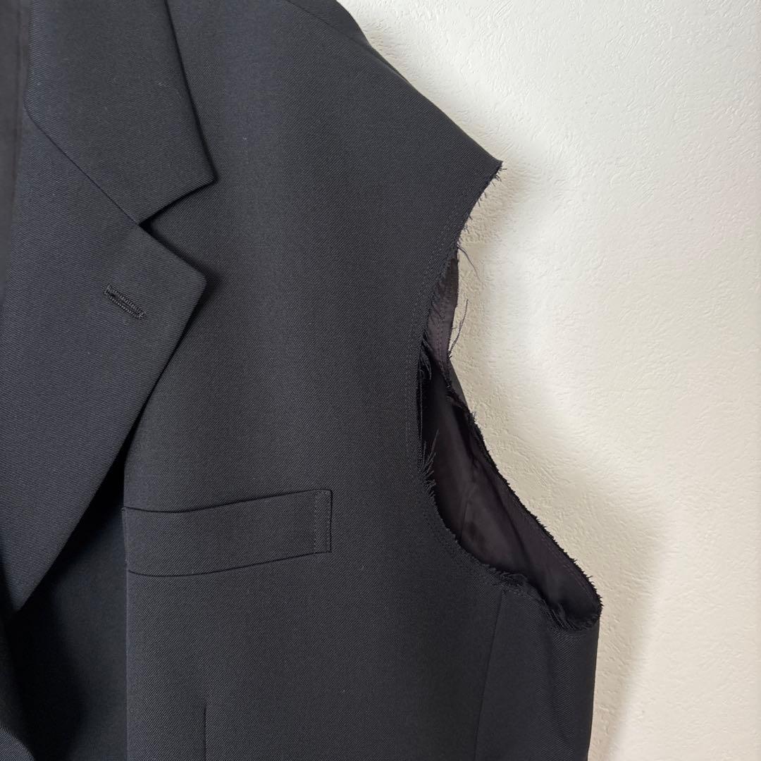 【極美品】BLACK commedesgarcons 25ss ジレ Mサイズ