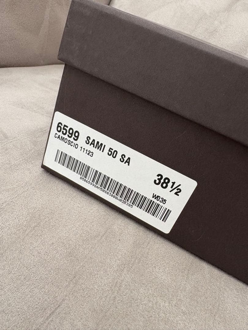 PELLICO パープル スエード ミュール　38.5