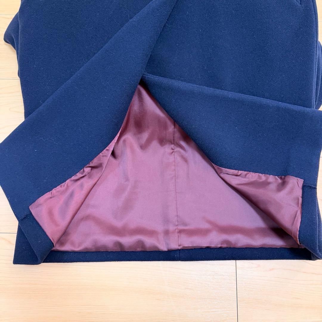 【美品】イエナ ロングコート 紺 S