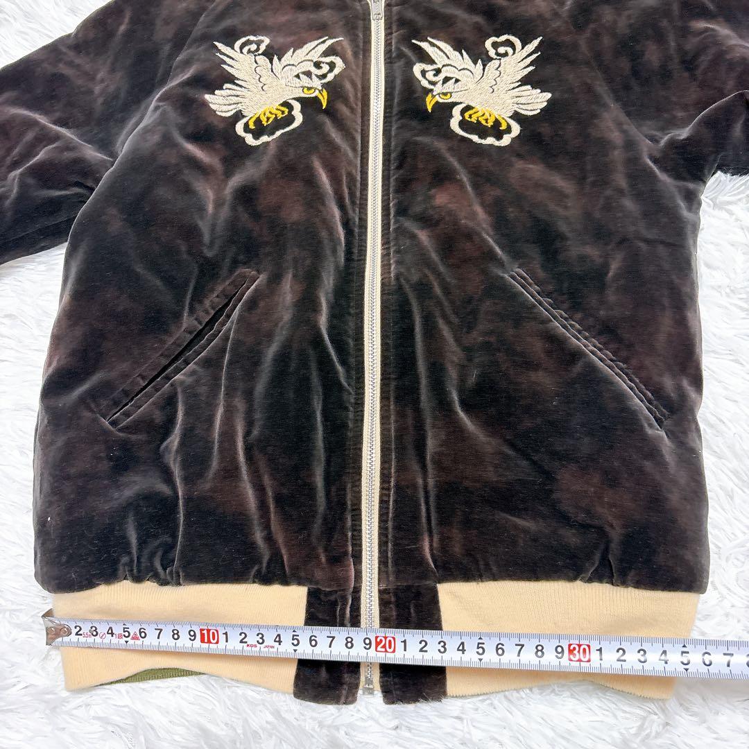 【レア】DENIM DUNGAREE JAPAN スカジャン　リバーシブル