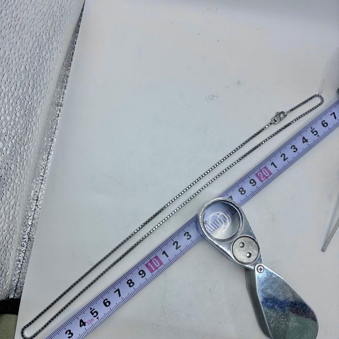 【希少】GUCCI グッチ　ベネチアン　チェーンのみ　ネックレス　55cm　細め