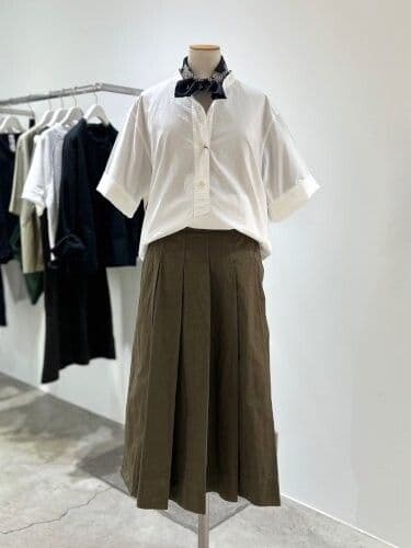 スカート MHL. SUPERFINE COTTON TWILL