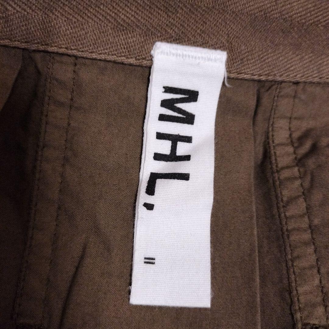 スカート MHL. SUPERFINE COTTON TWILL