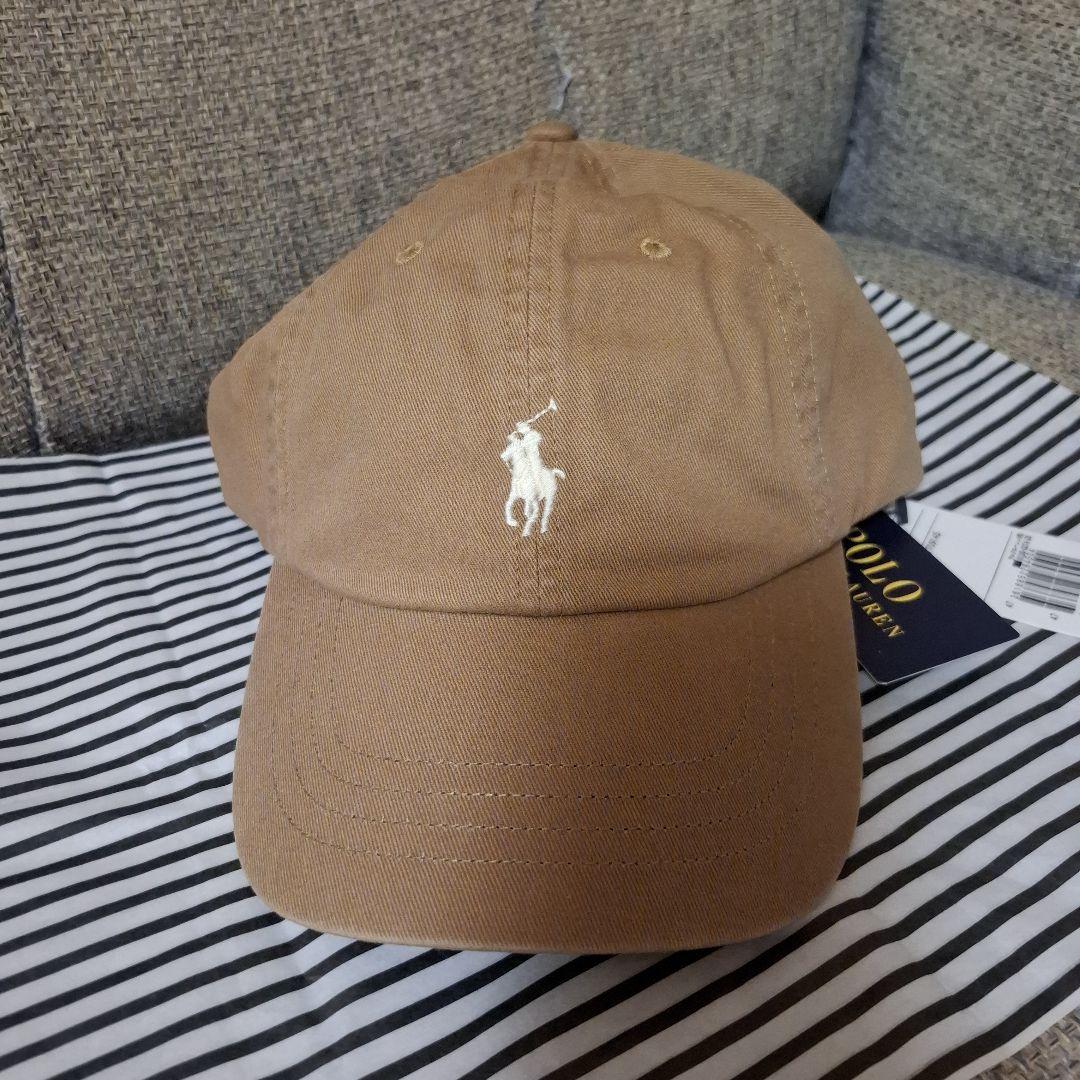 新品未使用 POLO RALPH LAUREN コットンチノ ボールキャップ