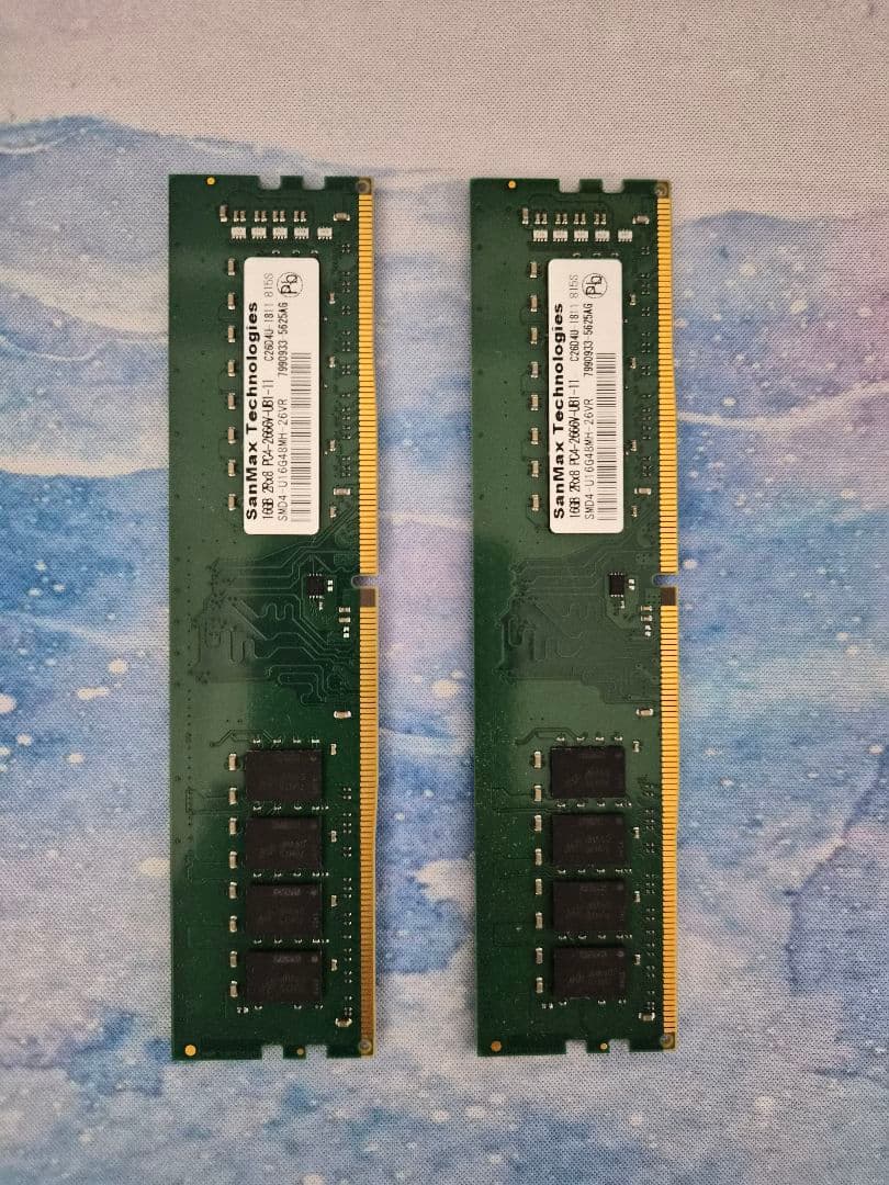 メモリー16g×2枚 32g