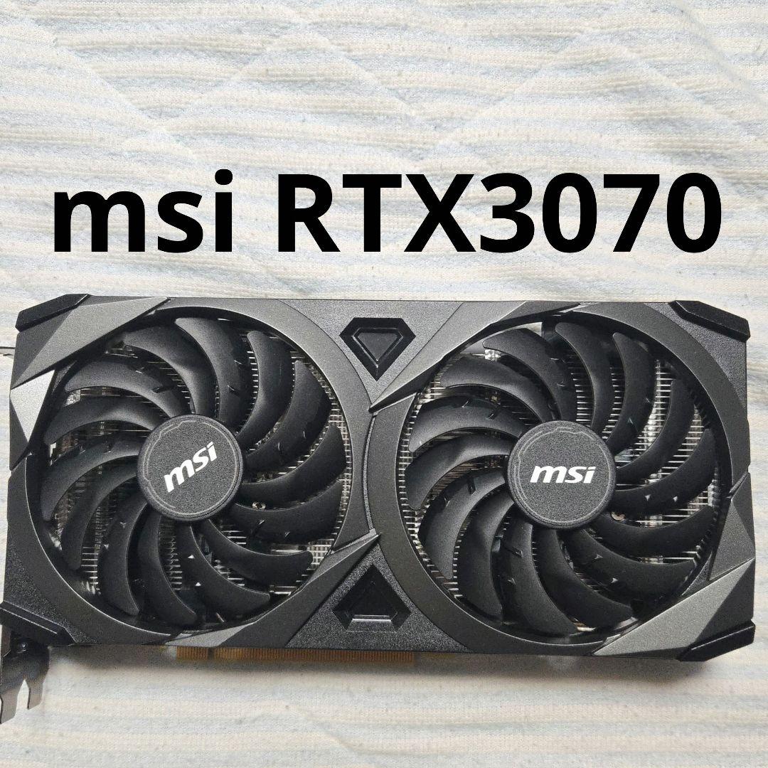 グラフィックボード・グラボ・ビデオカード msi RTX3070 VENTUS