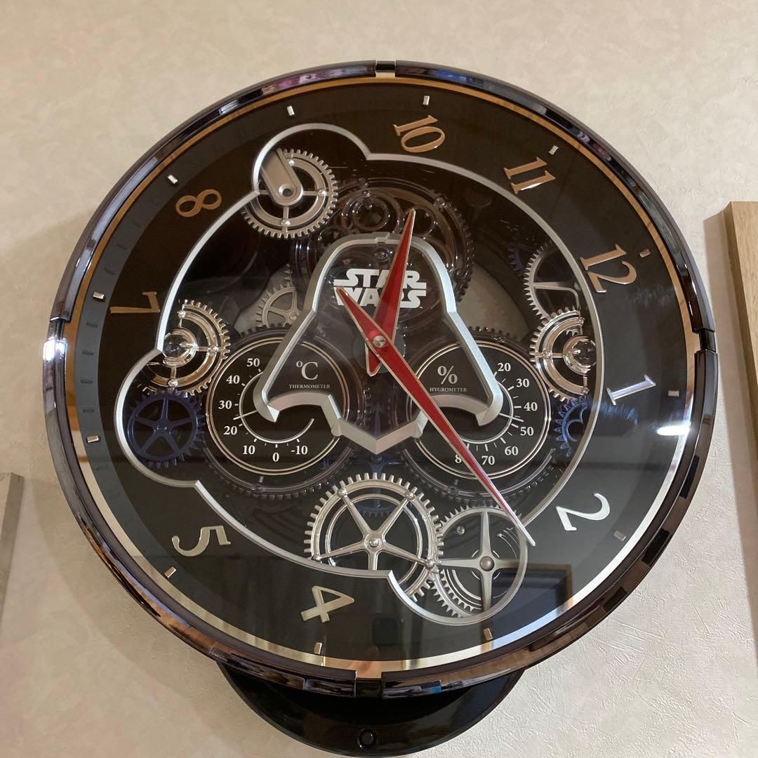 スターウォーズ　電波式カラクリ時計