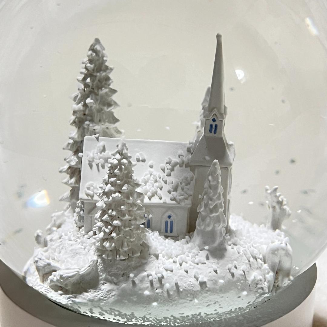  ウェッジウッド クリスマス スノードーム 箱・取説 インテリア