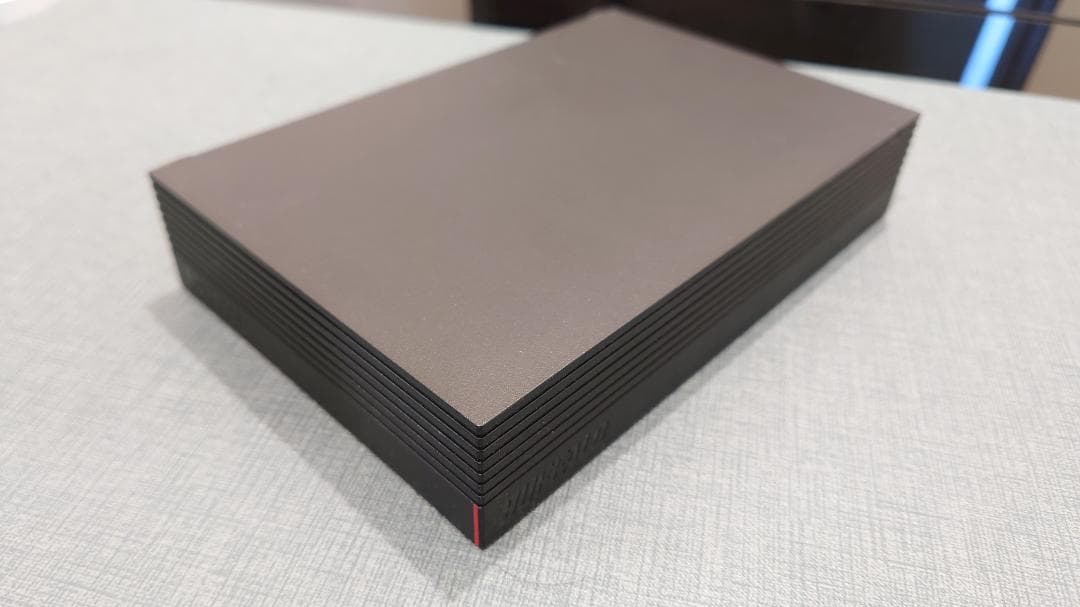 【バッファロー外付けHDD】 8TB　HD-EDS8U3-BC