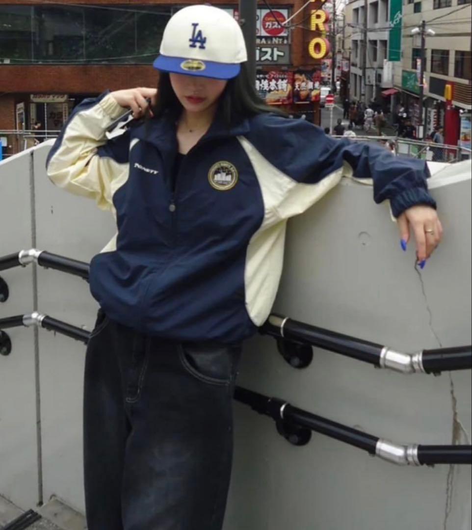 9090ナイロンジャケット ネイビー