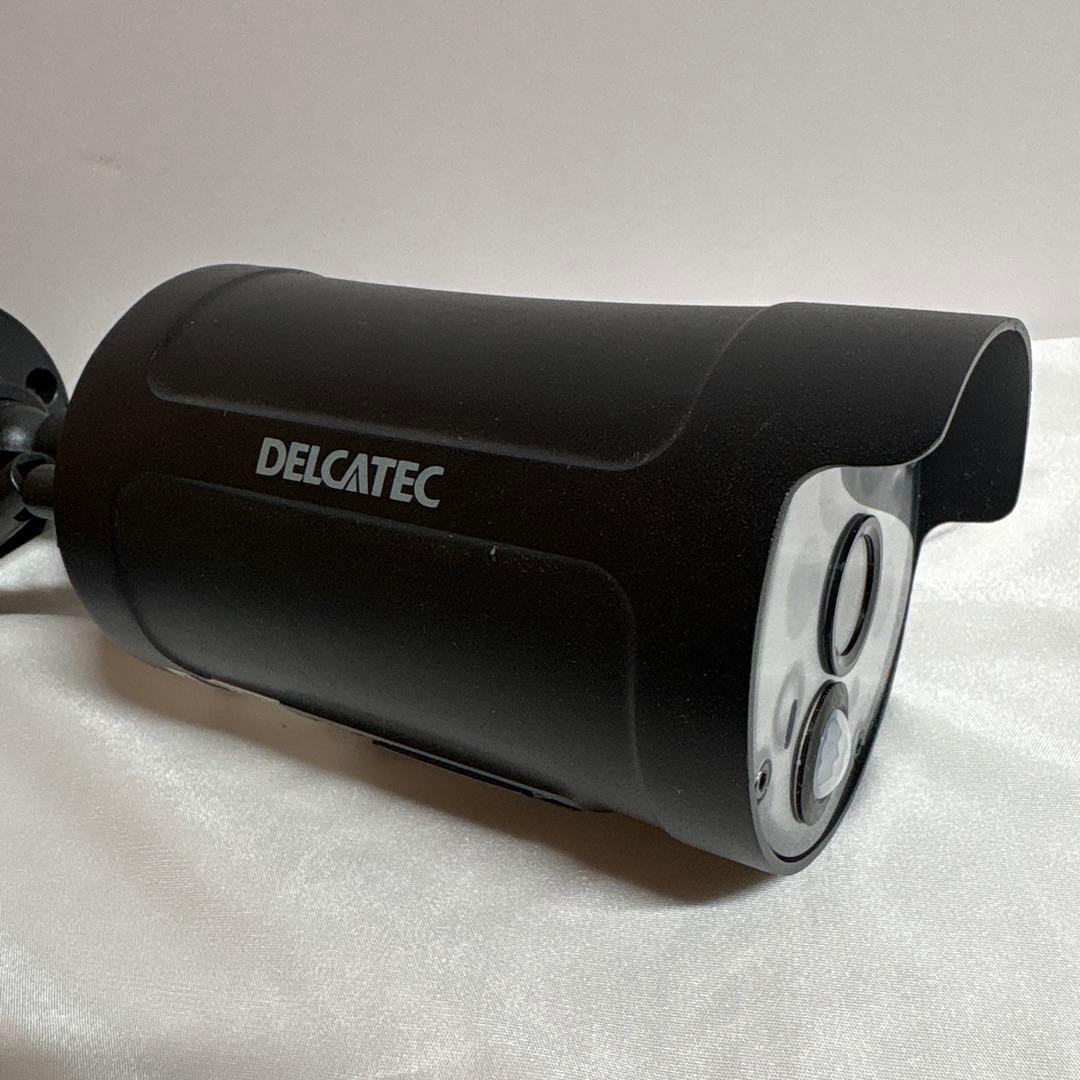 DELCATEC 防犯カメラ 黒