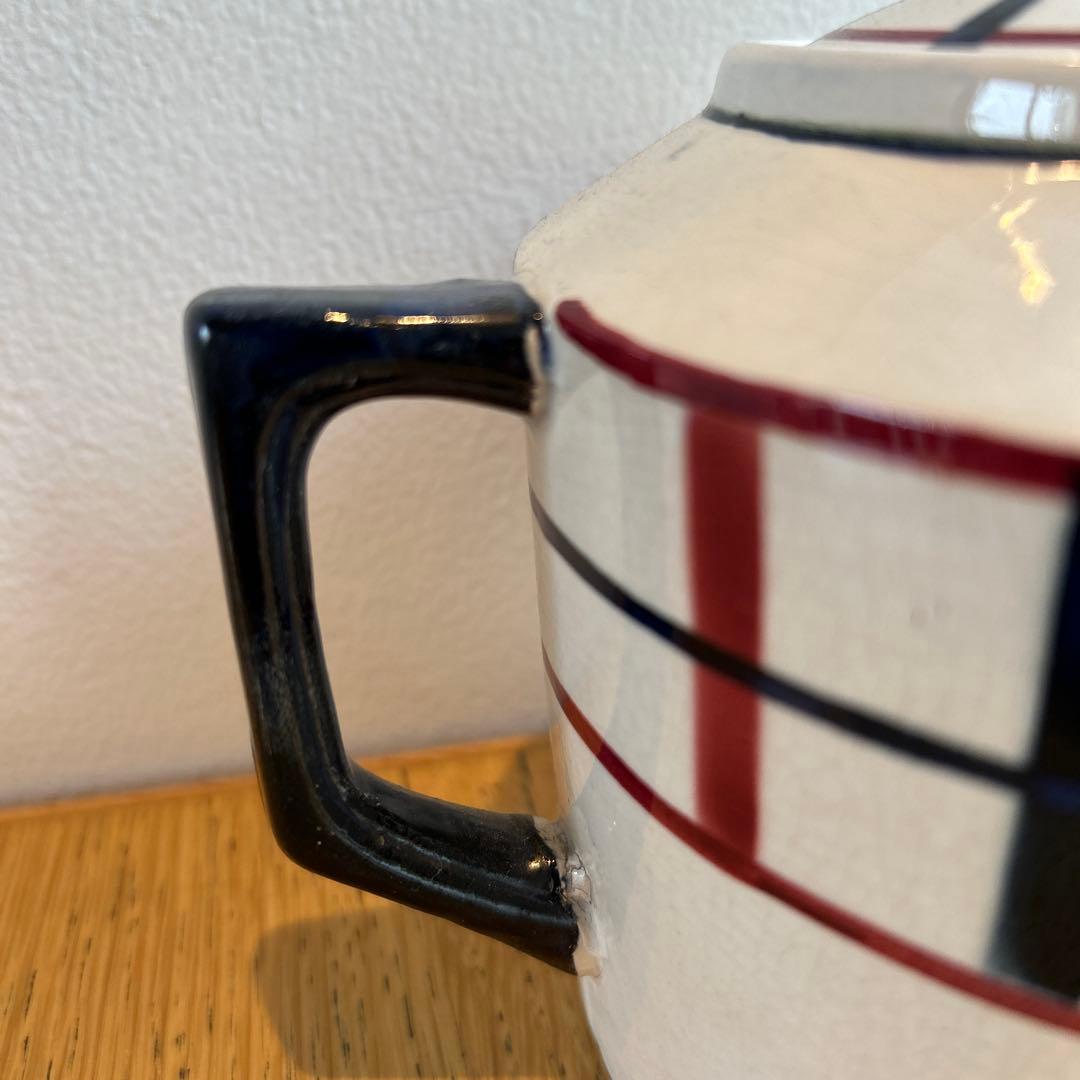 フランスアンティーク　サンタマン　バスク柄