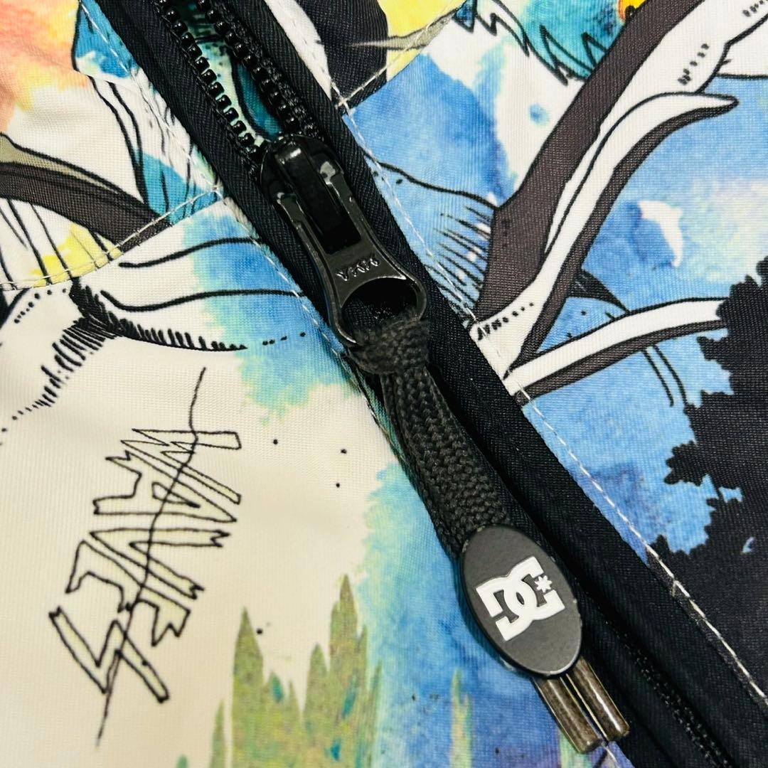 極美品 希少 DC スノーボードウェア ジャケット 総柄 ワイルド プロジェクト