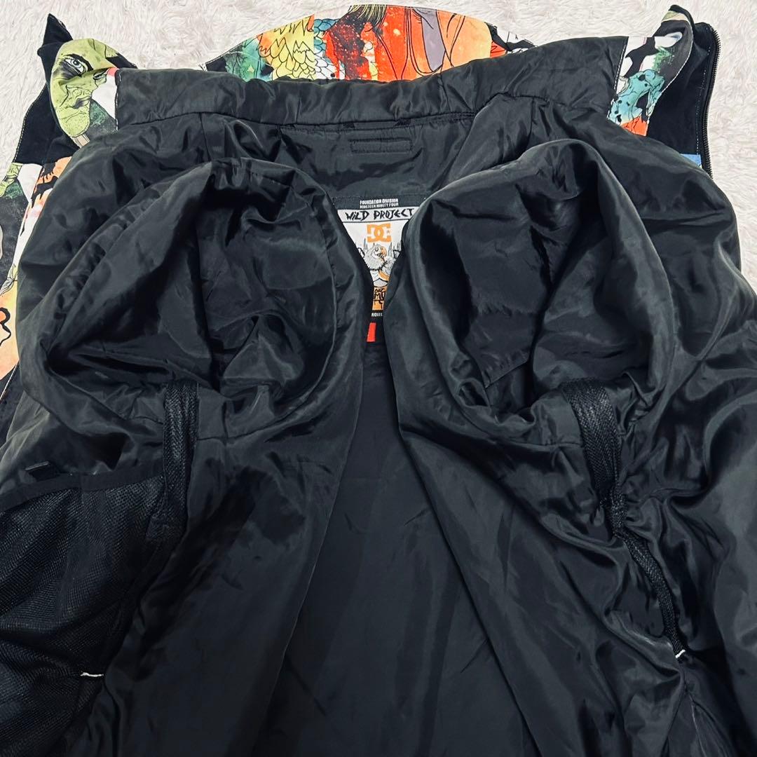 極美品 希少 DC スノーボードウェア ジャケット 総柄 ワイルド プロジェクト