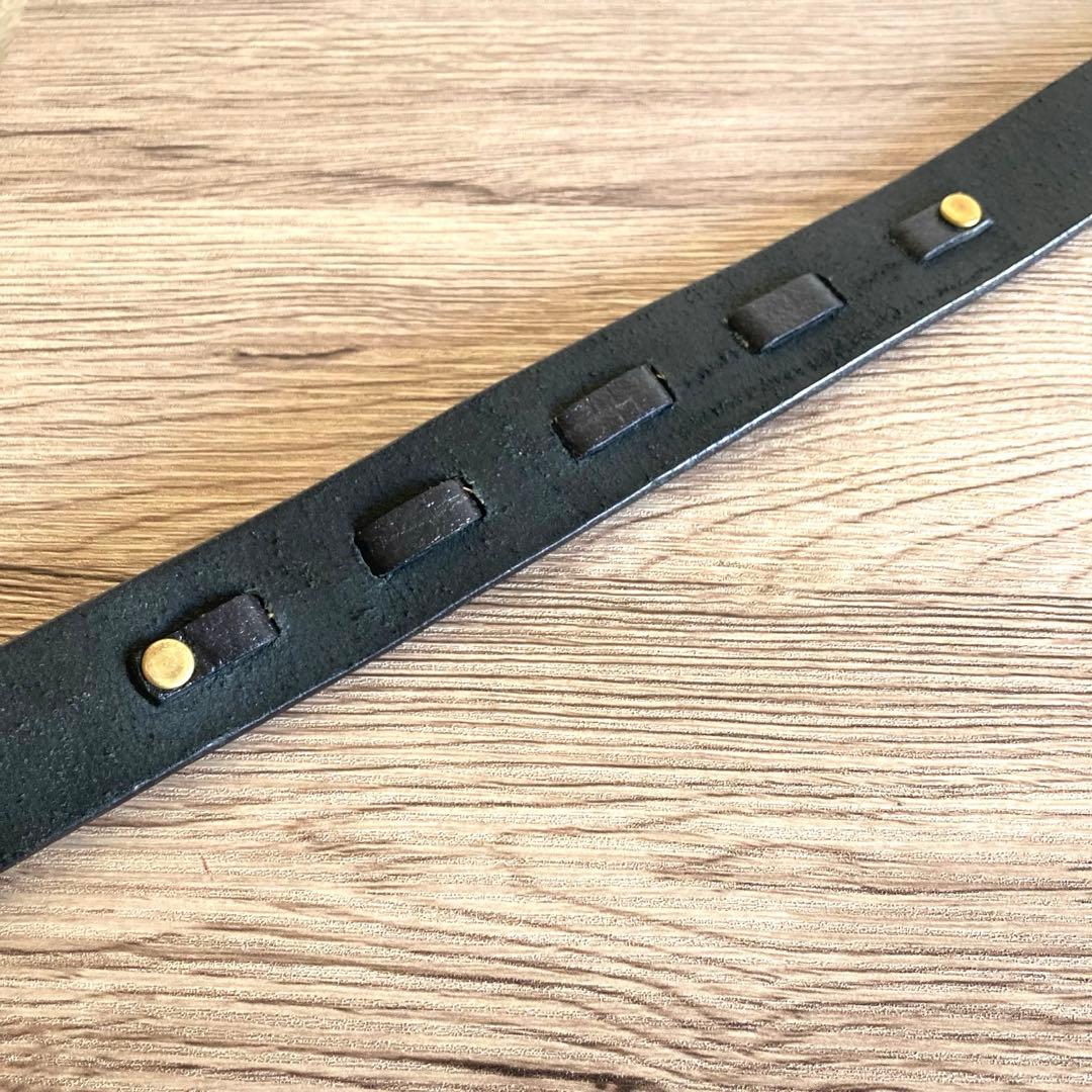 TORY LEATHER トリーレザー フーフピック ベルト W32 黒