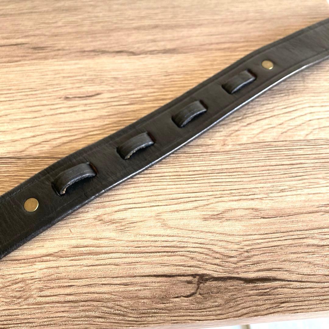 TORY LEATHER トリーレザー フーフピック ベルト W32 黒