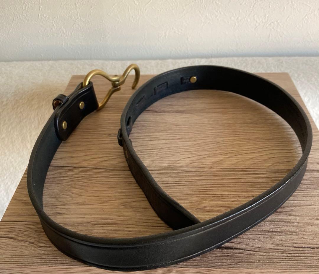 TORY LEATHER トリーレザー フーフピック ベルト W32 黒