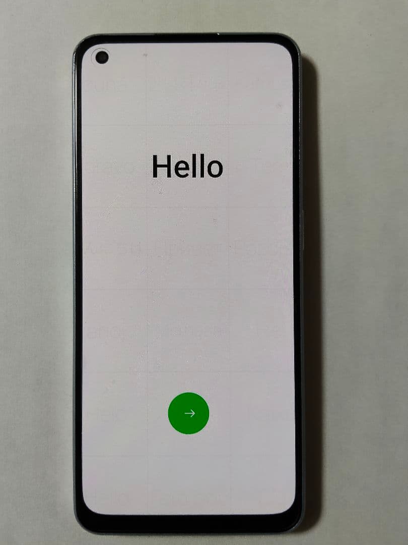 Oppo Reno7 128g グラデーションブルー 本体