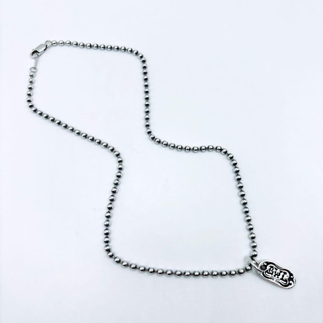 Bill Wall Leather ボールチェーン ネックレス シルバー925