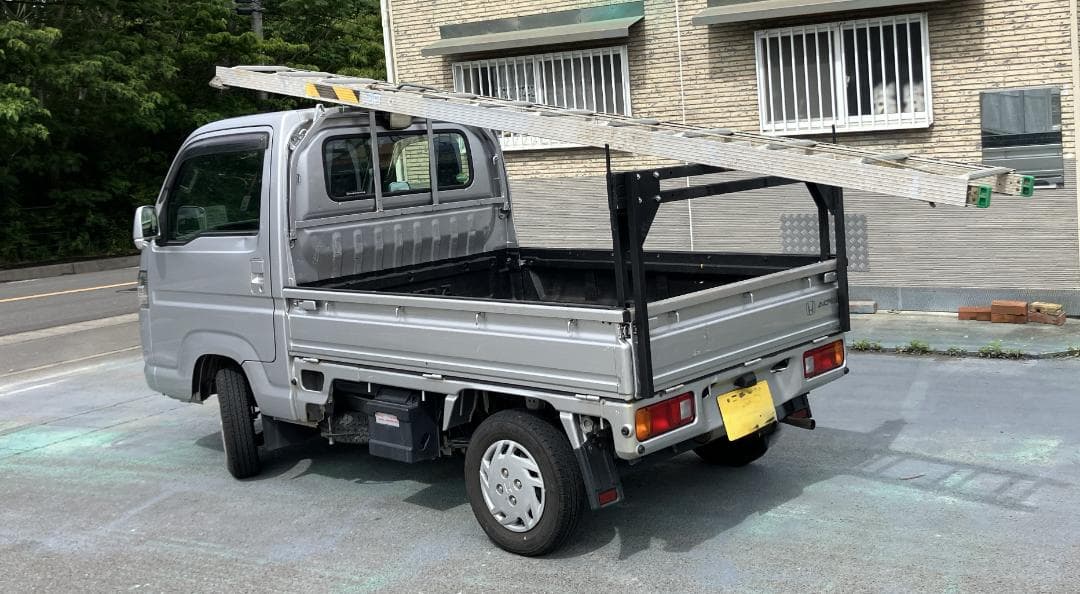 軽トラ　ヤグラ　櫓　カラー青色