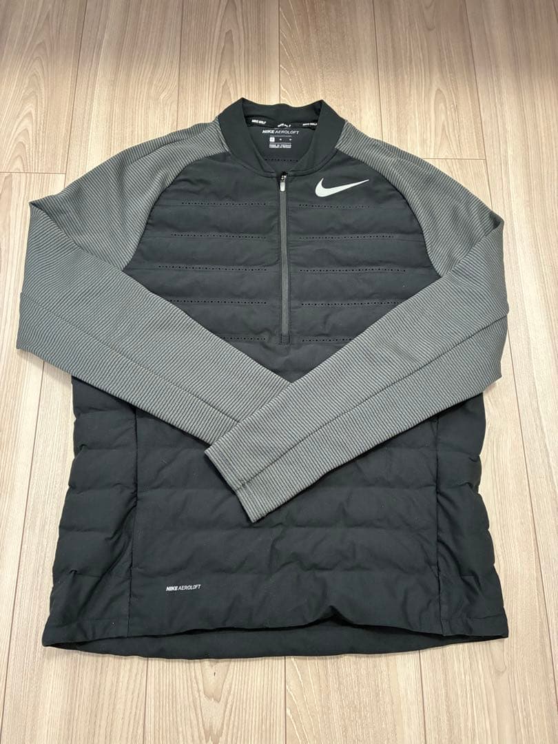 レア NIKE ナイキ ゴルフ エアロロフト 中綿 ジャケット 長袖 メンズ