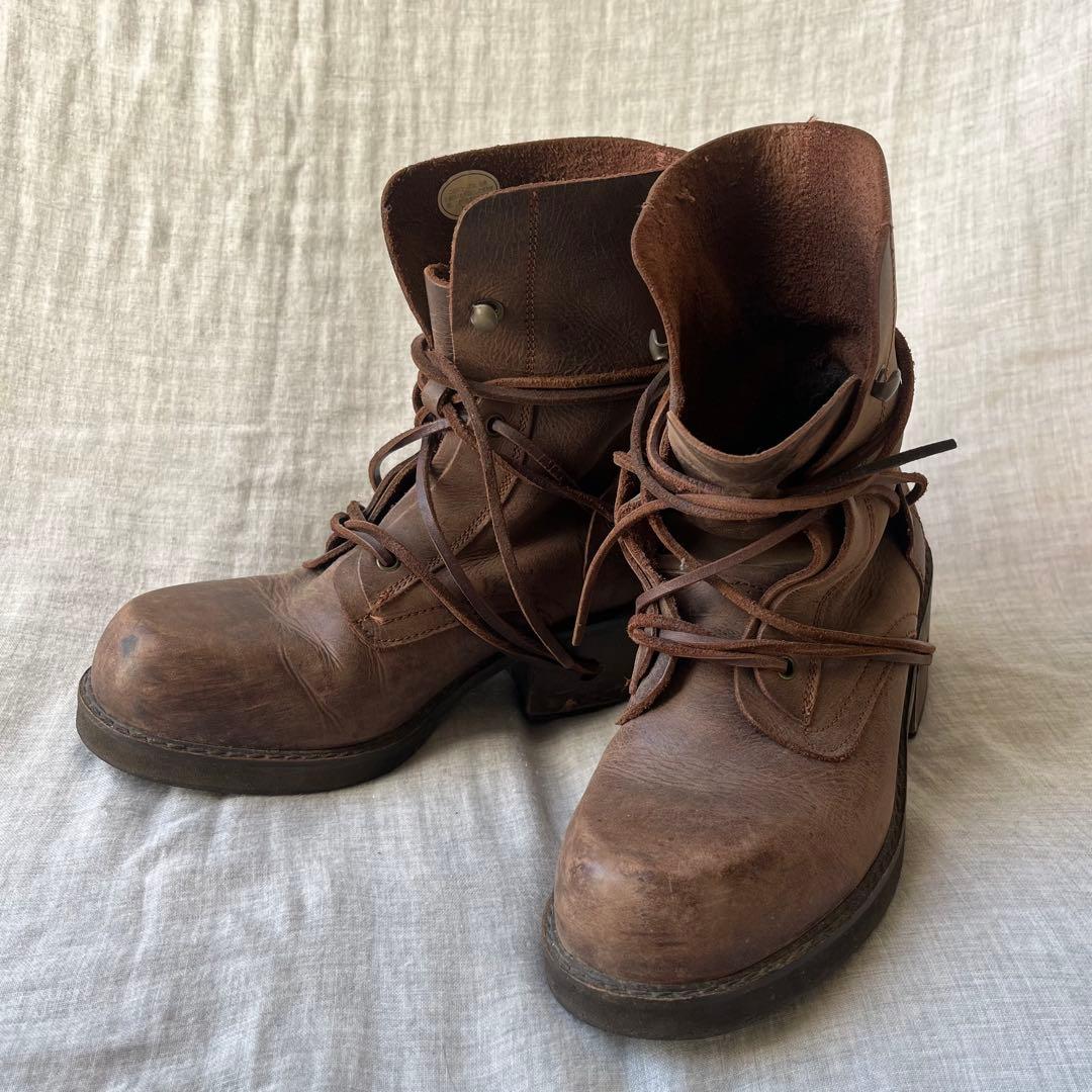 靴 UNKNOWN race-up boots