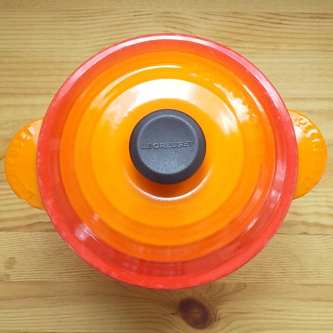 LE CREUSET 　ココット エブリィ 18 インナーリッド付き