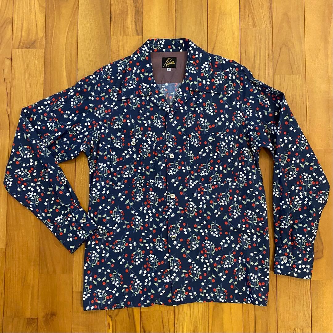 【美品】NEEDLES ワンナップカラーシャツ 花柄 ニードルス