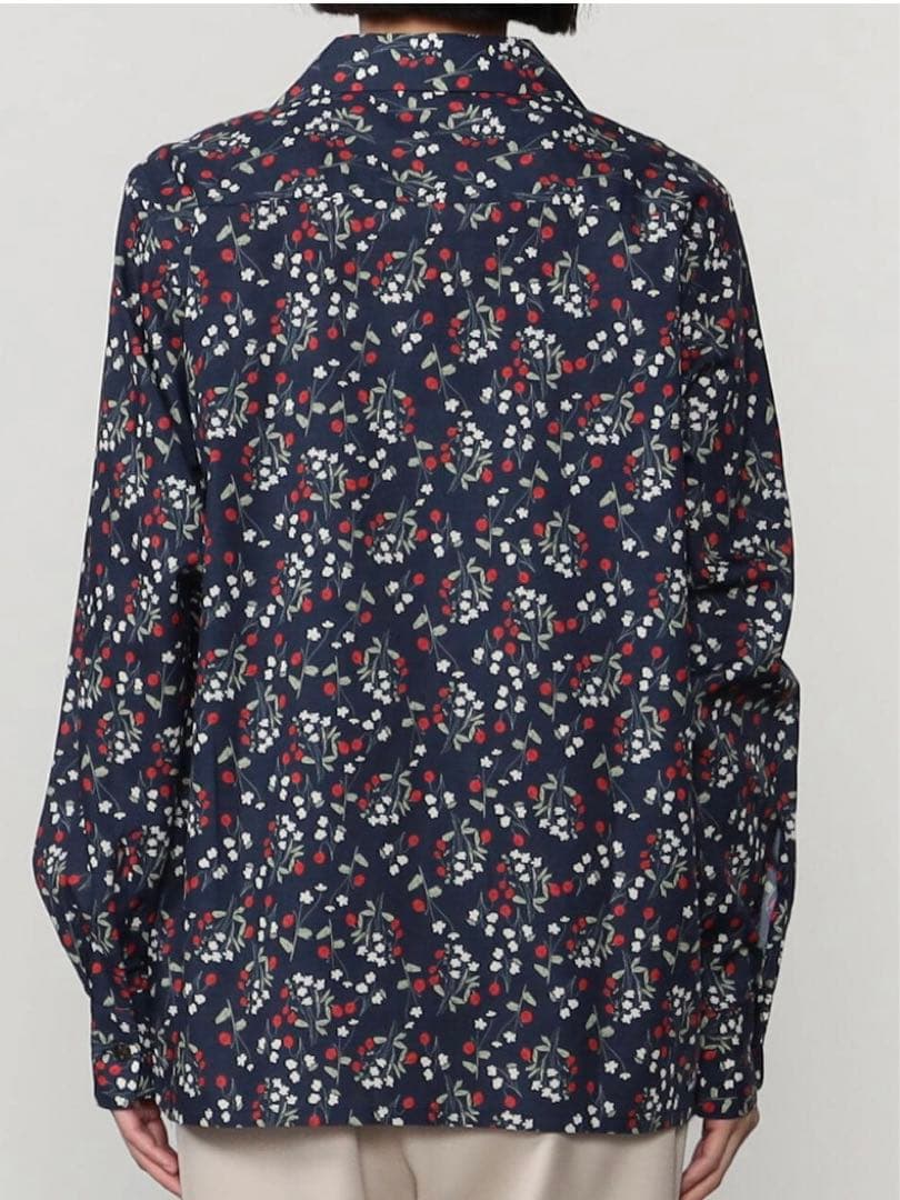 【美品】NEEDLES ワンナップカラーシャツ 花柄 ニードルス