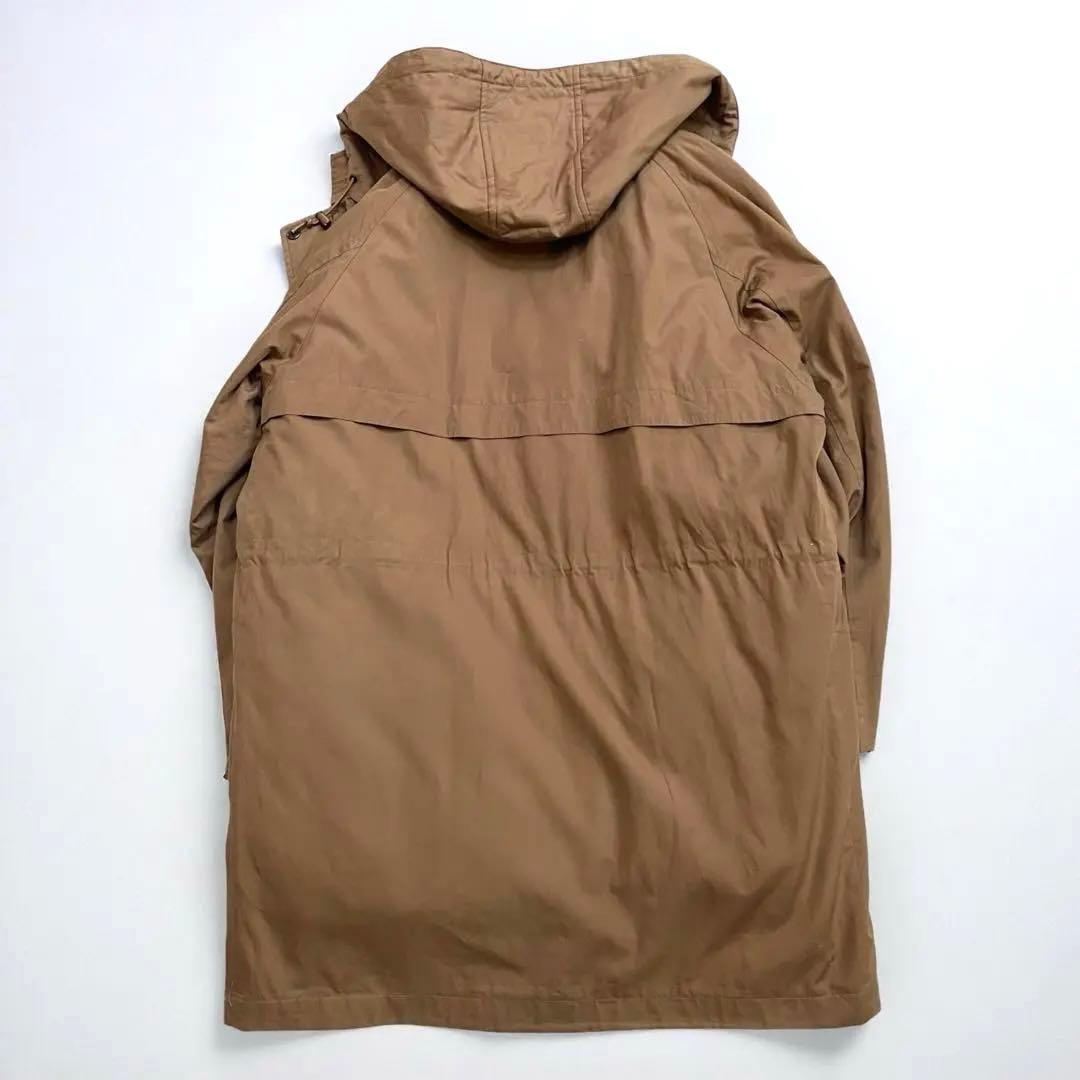 美品✨バーバリー ダウンライナー付モッズコート L ノバチェック C-TK83