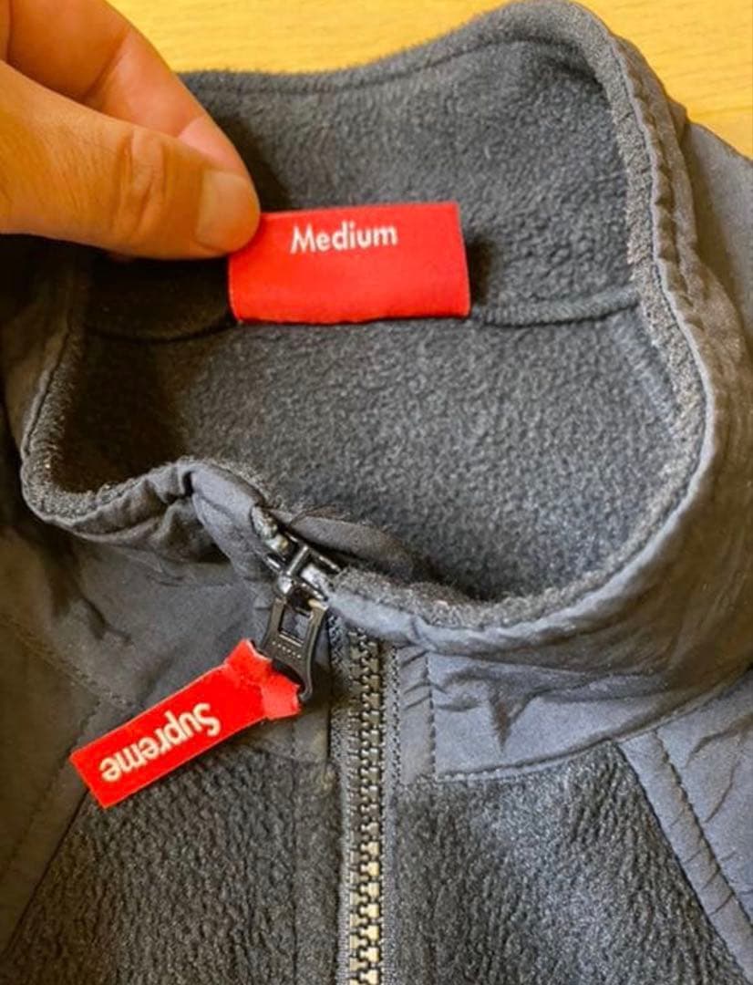 今*。様 キムタク　私物　Supreme Polartec fleece zip