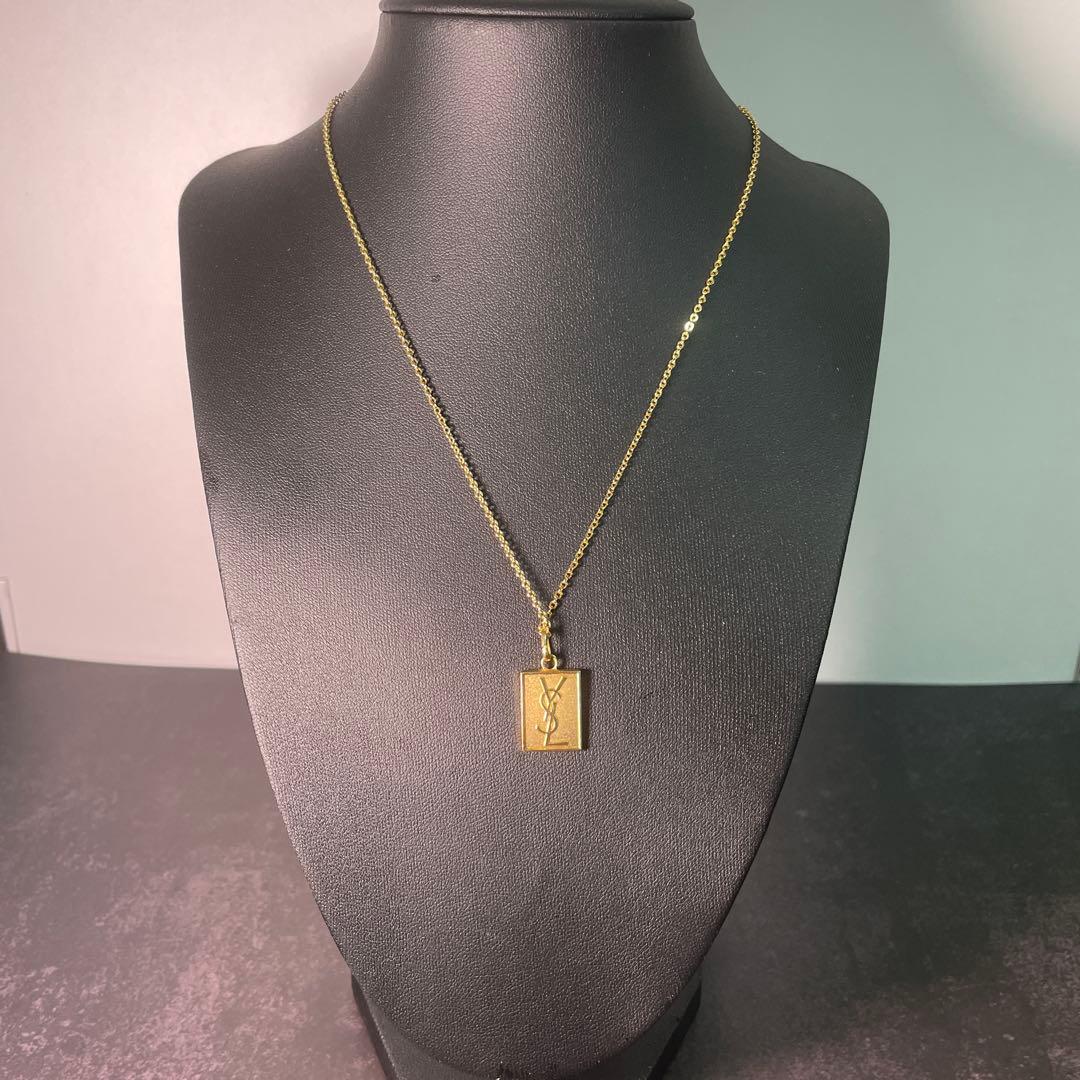 Yves Saint Laurent サンローラン　ゴールドネックレス 07