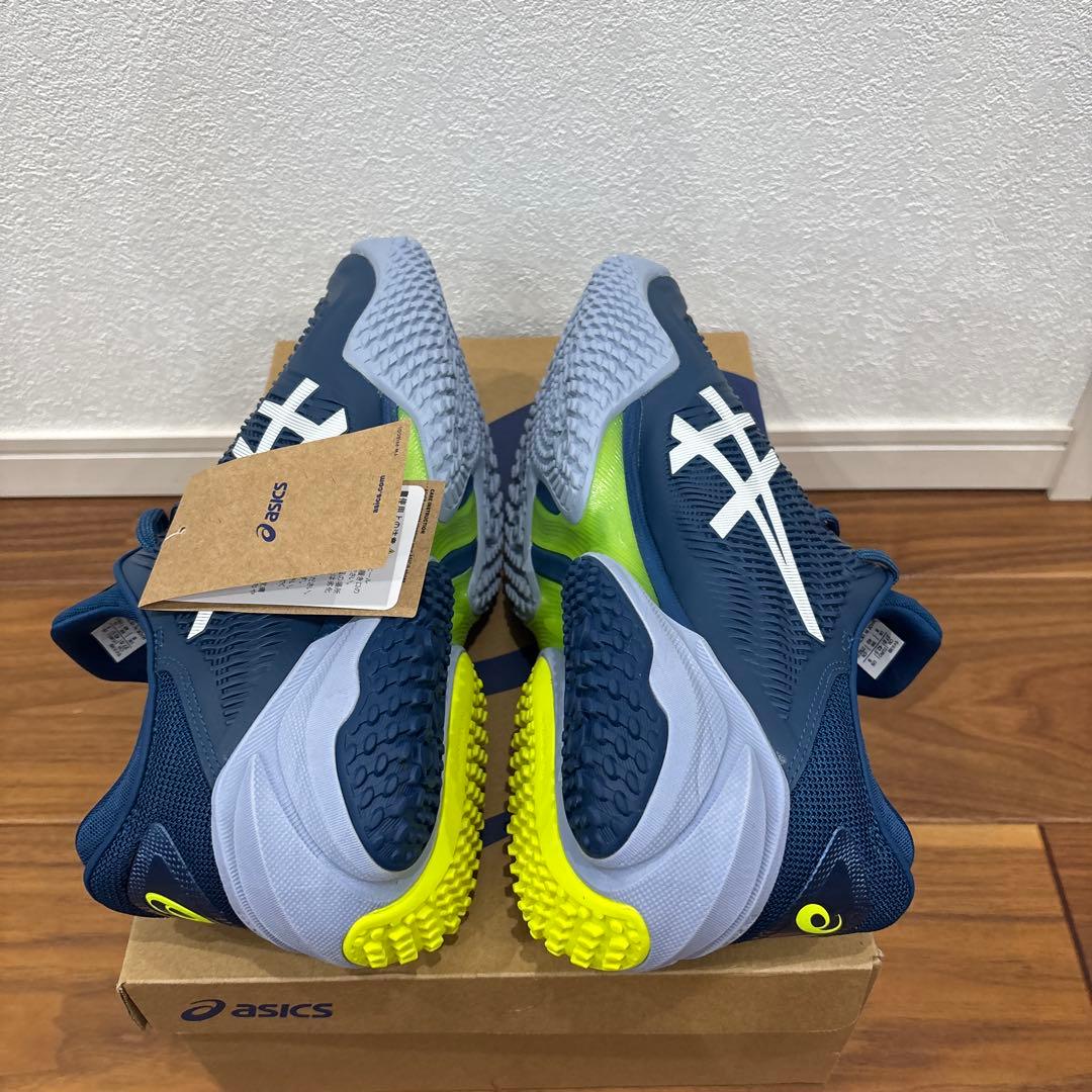 asics テニスシューズ　COURT FF 3 OCネイビー/ホワイト/ライム