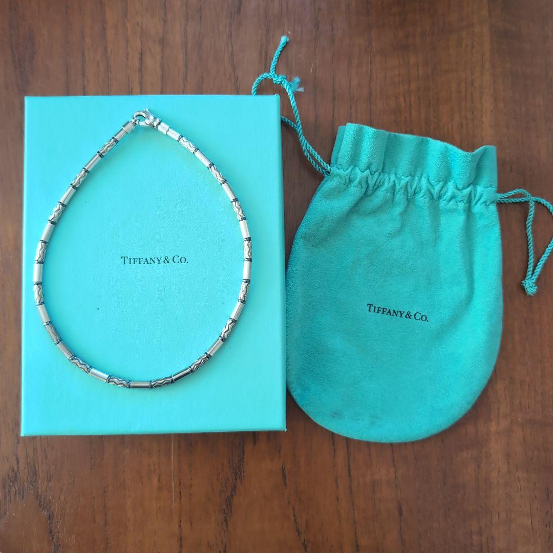 オールド　ティファニー アズテック ジグザグ ネックレス ドイツ製　925