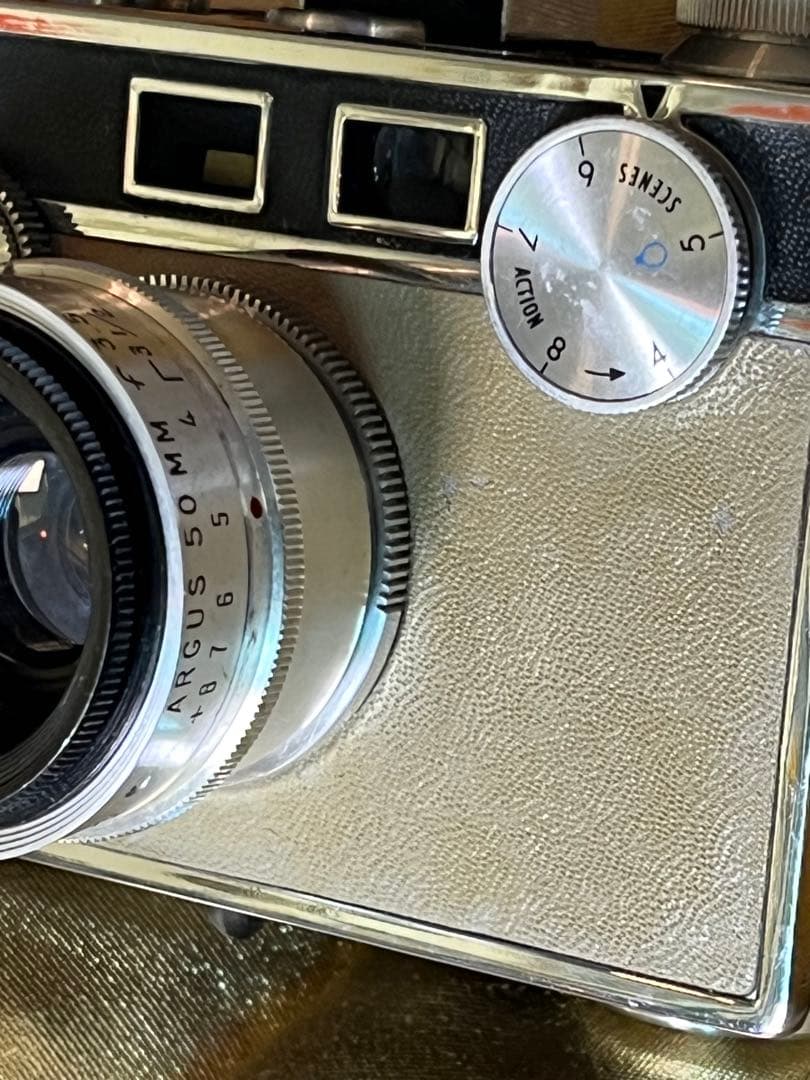 Argus C3 美品 露出計付き 革ケース付 35mm