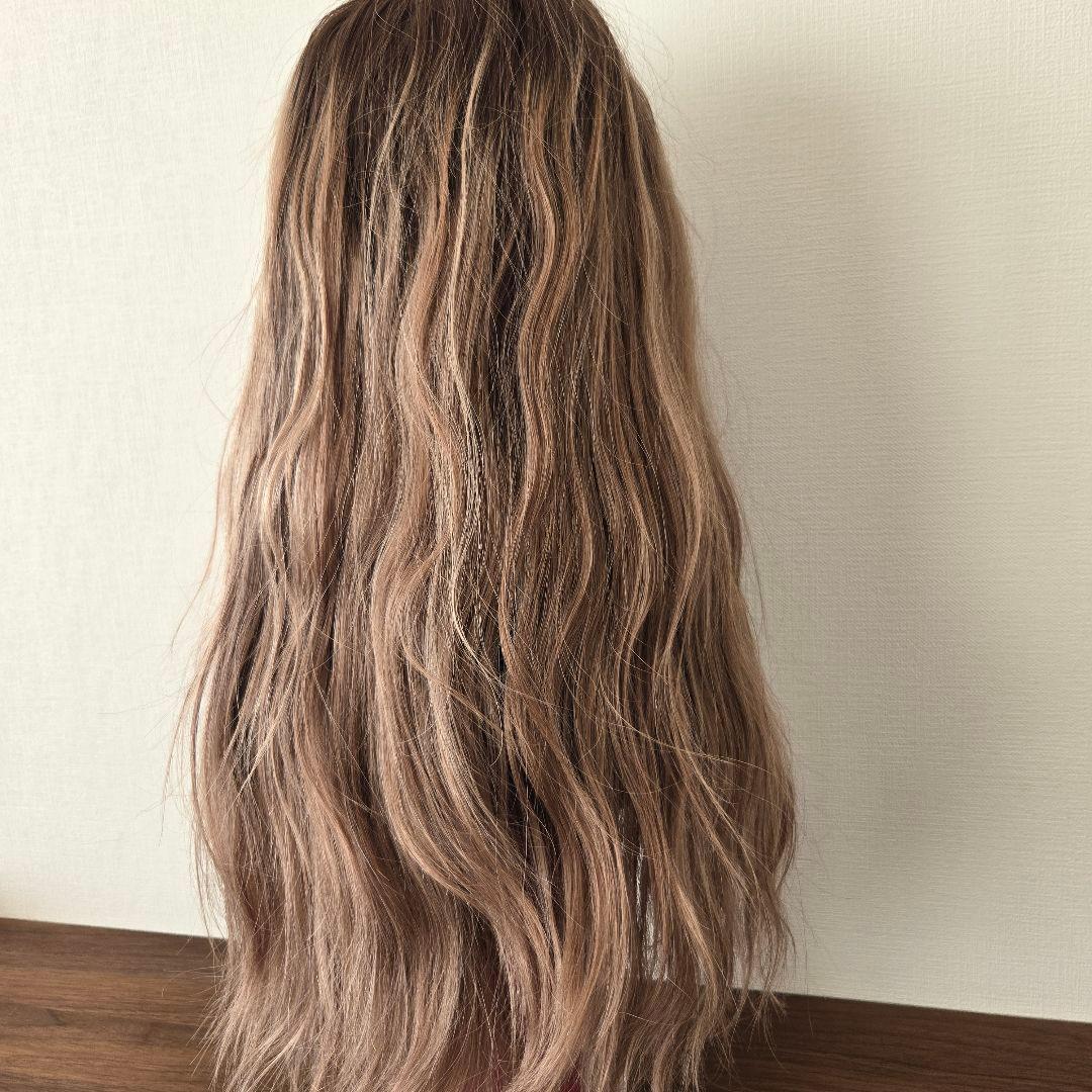 完売品⭐あまんだ50 グラデーションヘア フル 百合子ウィッグレミー人毛100%