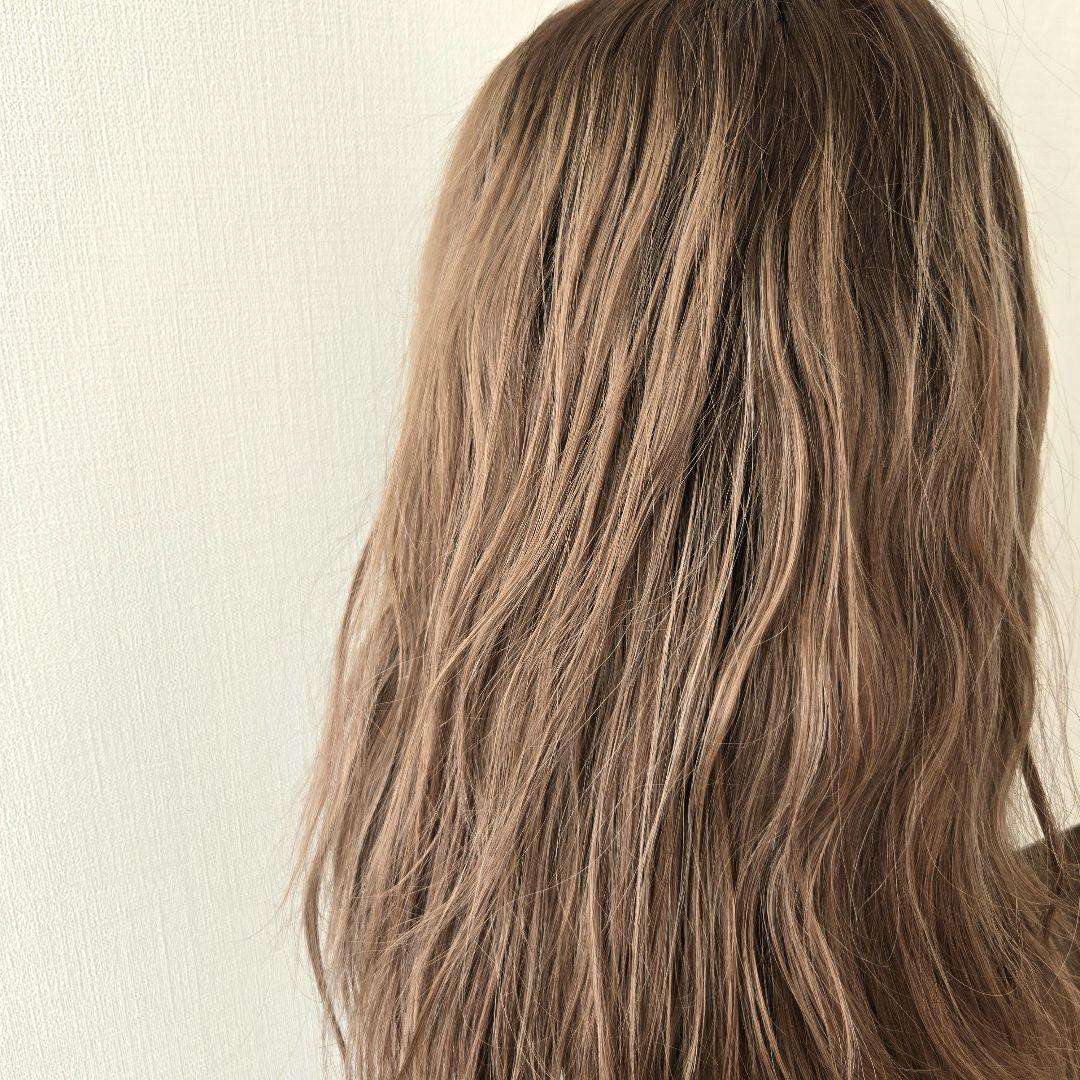 完売品⭐あまんだ50 グラデーションヘア フル 百合子ウィッグレミー人毛100%