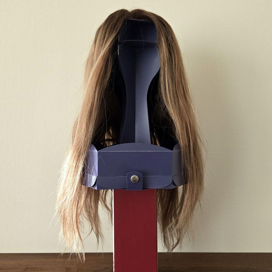 完売品⭐あまんだ50 グラデーションヘア フル 百合子ウィッグレミー人毛100%