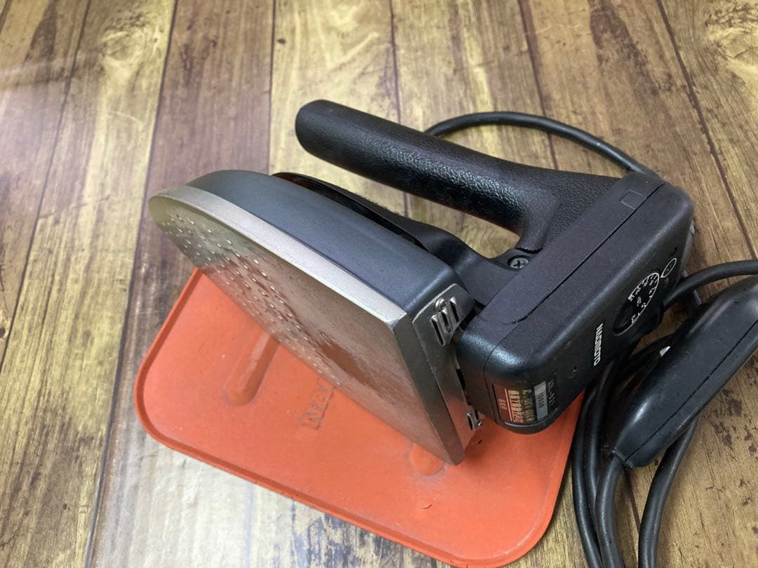 ★大判★美品★メンテ,除菌洗浄済★ナオモト　アイロン ASL-621 電気蒸気式