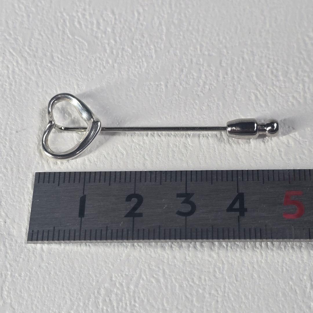 ティファニー SV925 オープンハート ピンブローチ　エルサ・ペレッティ