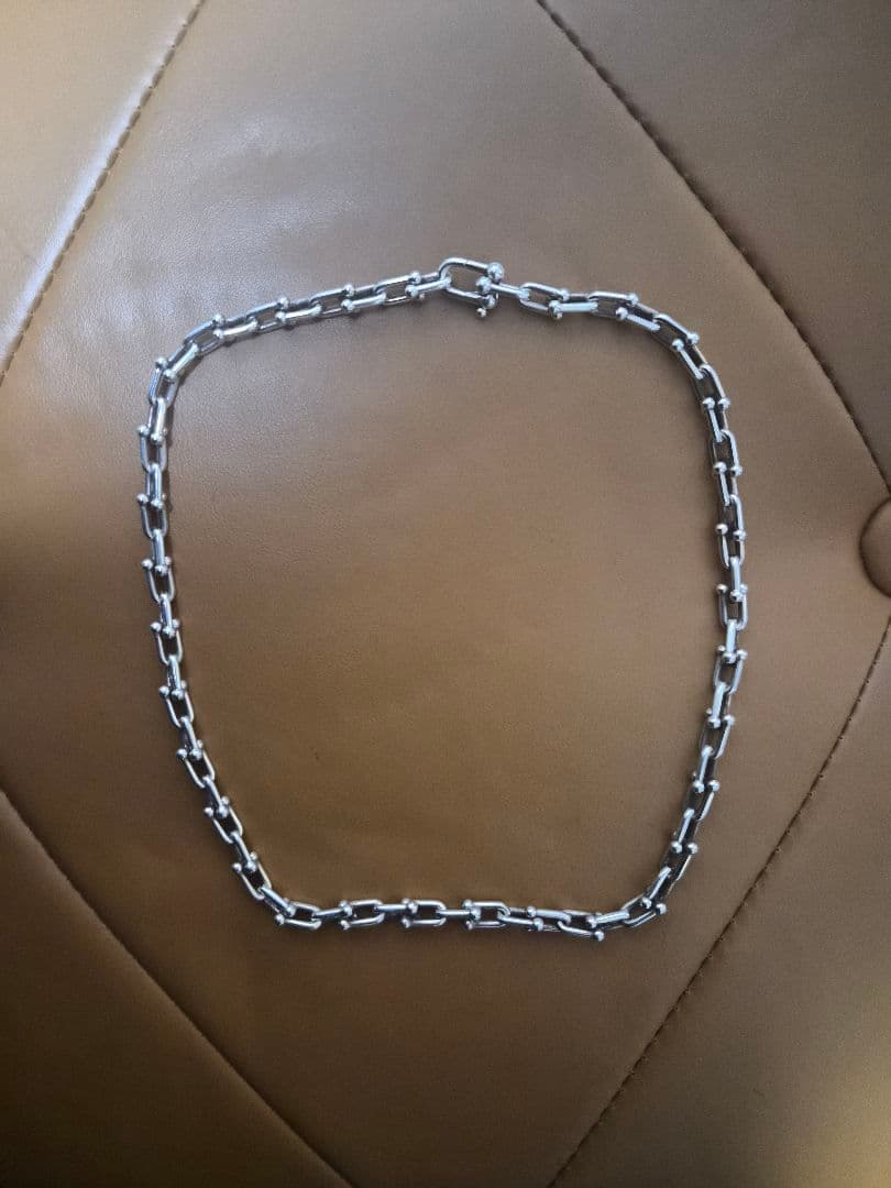 Tiffany ハードウェアスモールリンクネックレス 付属品無し
