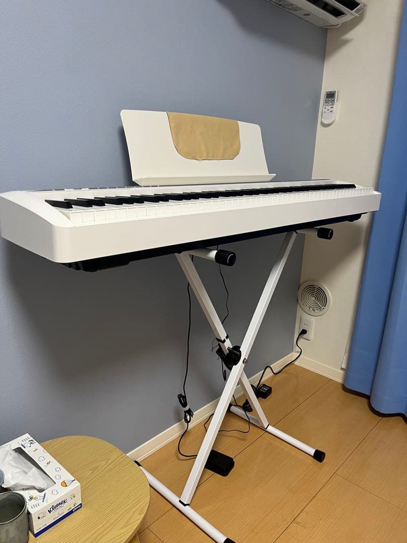 【美品】電子ピアノ カワイKAWAI ES120 White ピアノキーボード