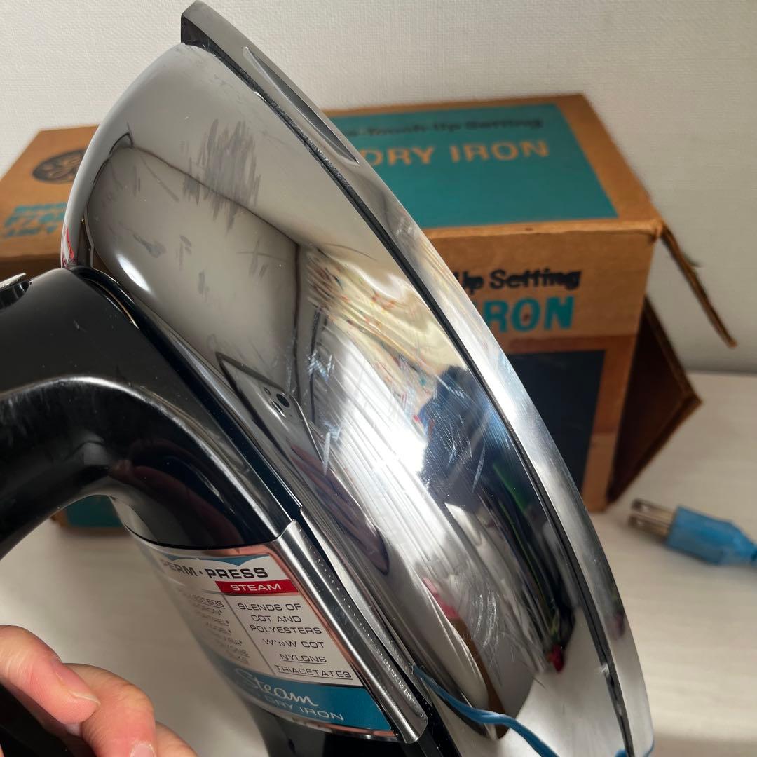 ゼネラルエレクトリック スチームアイロン◆F-76X型◆アメリカ製