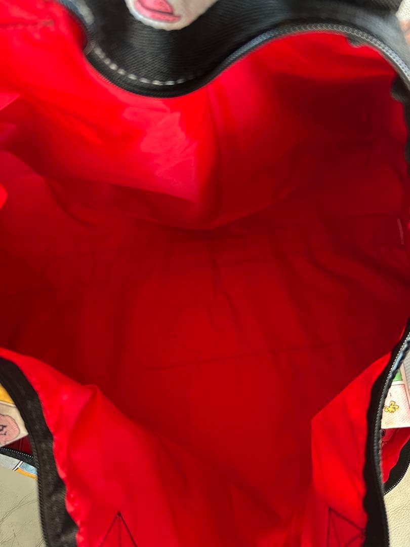 大容量　美品 2wayレスポートサックボストンバッグスヌーピーポーチ付き