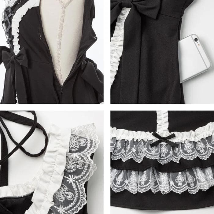 Dear My Love Emily レースアップジャンパースカート