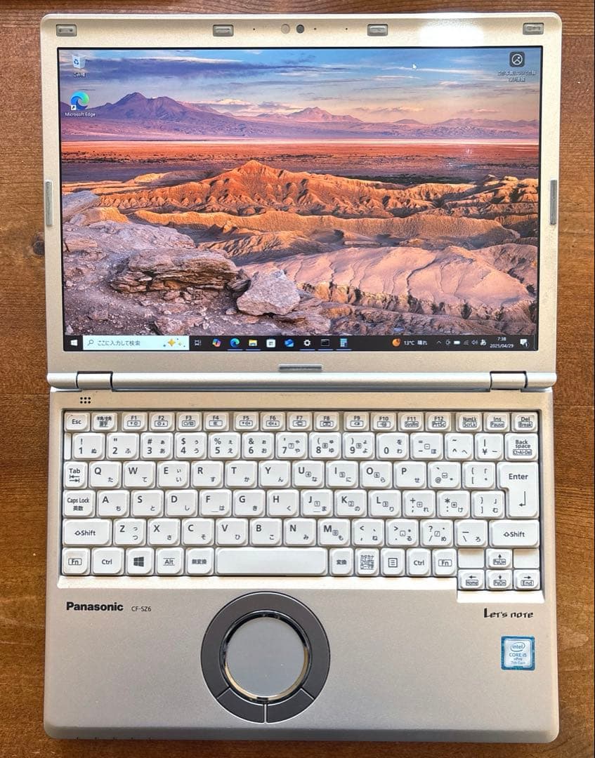 中古 パナソニックCF-SZ6 SSD新品バッテリー最大86%ホワイトスポット有